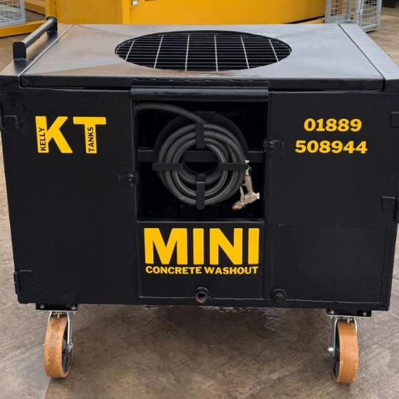 THE MINI MOBILE WASHOUT SYSTEM
